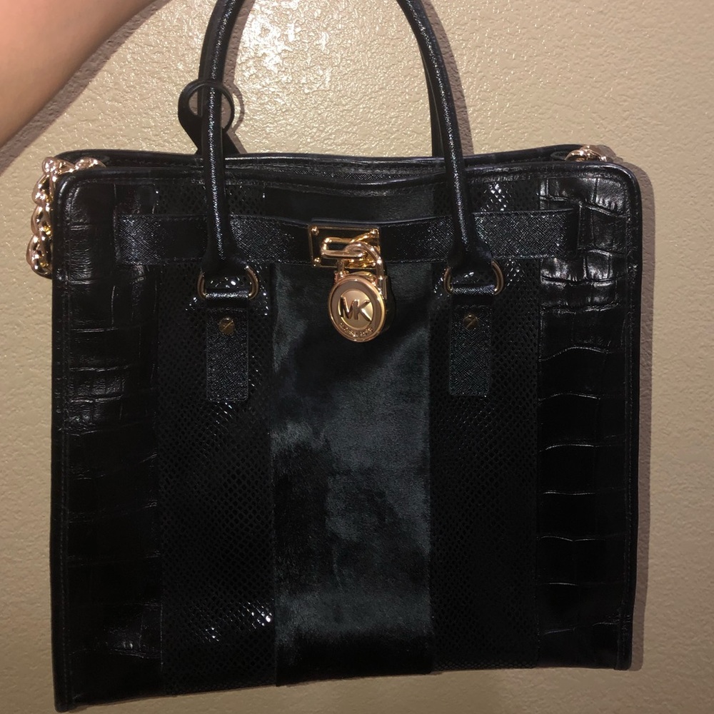 Michael Kord Croc Purse